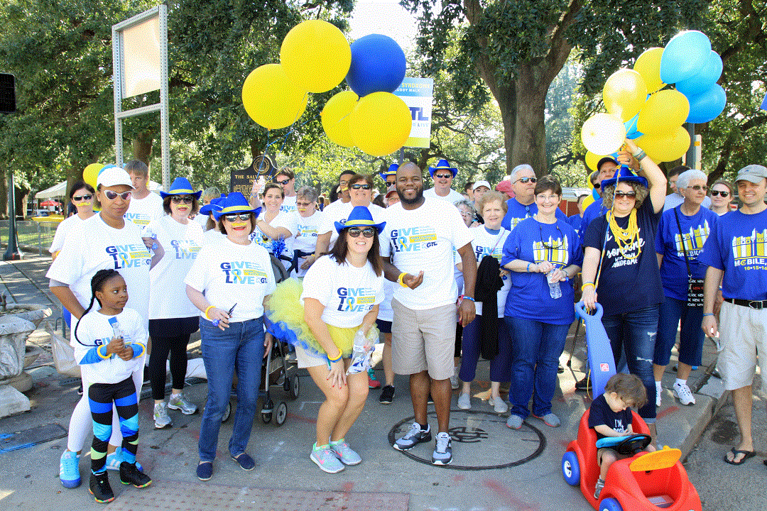 Annual Down Syndrome Buddy Walk and was the Platinum Sponsor - GTL Mobile AL Office